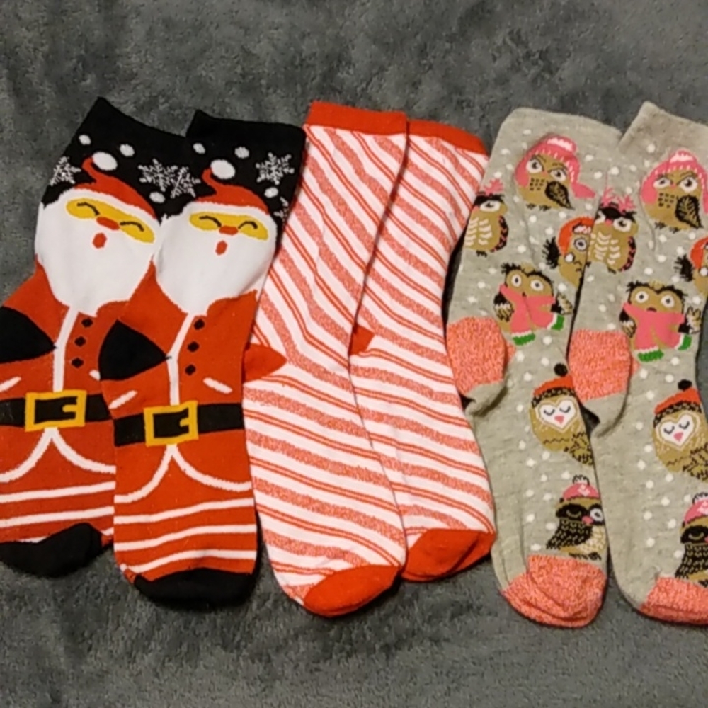 Christmas/Winter Themed Socks